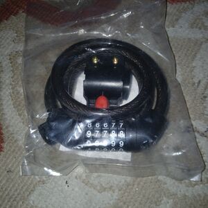 Combination Bike Lock New With Tags - BUY ONE ITEM CHOOSE ONE FREE
